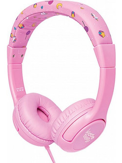 Kiddoboo KBHP03 Ενσύρματα Παιδικά Ακουστικά On Ear Ροζ