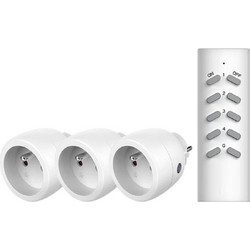 GETI Wireless socket 3+1 ασύρματη πρίζα (RCS312)