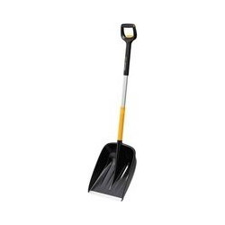 Fiskars X-Series telescopic snow shovel, black / yellow, 36cm (1057188)
