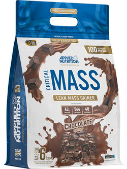 Applied Nutrition Critical Mass Professional Chocolate Πρωτεΐνη Ορού Γάλακτος Όγκου 6kg