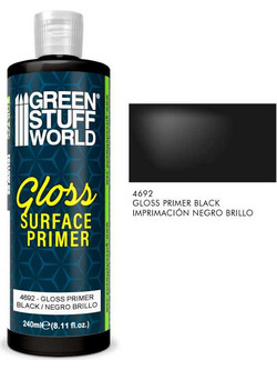Black Gloss Surface Primer 240ml - Μαύρο Γυαλιστερό Αστάρι 240ml