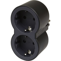 Legrand SurgeArrest 2 Outlets Black/Grey