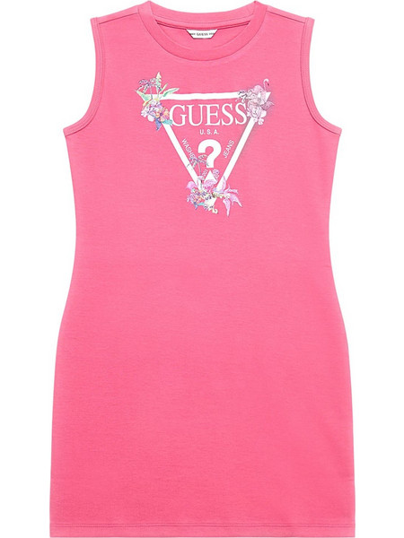Μπλουζοφόρεμα Guess αμάνικο μακό J4RK38KA6W4-G6M4 ΦΟΥΞ GUESS