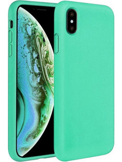 Back Cover Θήκη Λεπτής Σιλικόνης Matte για iPhone Xs Max Βεραμάν
