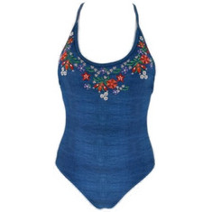 Piha Ολόσωμο Μαγιό Navy Μπλε P4401GY