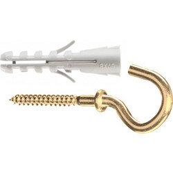 Βύσματα EB/P1 ELEMATIC 6x30mm + Βιδωτό γάντζο(2 τεμ.)