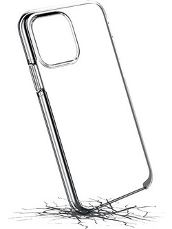 Puro Cover, PC+TPU, Clear, for iPhone 13 Pro Max 6.7" Transparent
