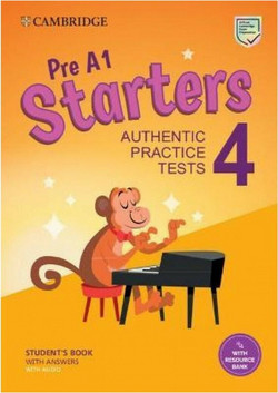 Pre A1 Starters 4 Student's Book without Answers with Audio