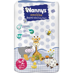 Nannys Sensitive Wish Mini Economy No2 3-6kg 46τμχ