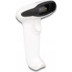 Delock Barcode Scanner 1D und 2D fr 24 GHz Bluetooth oder USB wei (90587)