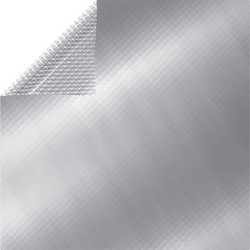 vidaXL Κάλυμμα Πισίνας Ασημί 549 x 274 εκ. από Πολυαιθυλένιο 93095
