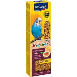 Vitakraft Kracker Budgies with Apricot & Fig 2τμχ 60gr
