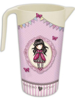 Κανάτα από Bamboo φιγούρα Lady Bird Santoro Gorjuss 1500ml (J-01G)