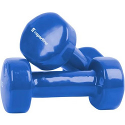 Insportline Σετ Βαράκια Στρογγυλά Βινυλίου 2x2kg