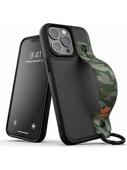 Adidas OR Hand Strap Case iPhone 13 Pro /13 6.1" black-green/black-green 47111