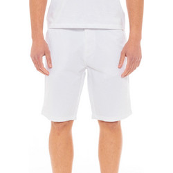 Biston Ανδρική Βερμούδα Chino Λευκή 49-221-019