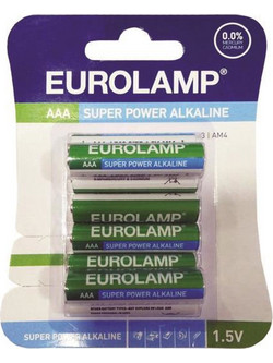 Eurolamp Super Power Alkaline AAA 8τμχ