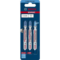 Bosch T118AHM Λάμες EXPERT Stainless Steel 3τμχ