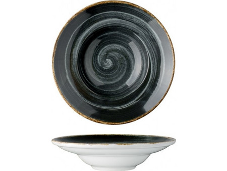 Lukanda Πιάτα Βαθιά Πορσελάνης Twister 24cm 6τμχ TWI-DP-20