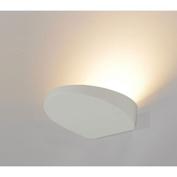 Φωτιστικό Τοίχου 01450 6W LED 3000K 540Lm 15x14cm Sand White Luma