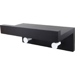 Bamboo Ράφι Κρεμάστρα Τοίχου σε 2 Χρώματα 23x13x8cm