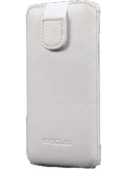 Θήκη Protect Ancus για Apple iPhone 6 6S Maxcom MM917 και LG Spirit Old Leather Λευκή