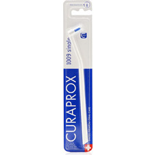 Curaprox CS 1009 Ortho Single Οδοντόβουρτσα Λευκή Μπλέ