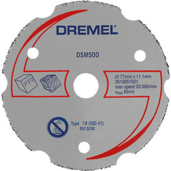 DREMEL DSM500 ΔΙΣΚΟΣ ΚΟΠΗΣ ΚΑΡΒΙΔΙΟΥ ΠΟΛΛΑΠΛΗΣ ΧΡΗΣΗΣ (DSM20) 2615S500JB