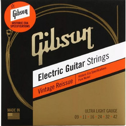Gibson Wound Χορδές Ηλεκτρικής Κιθάρας Vintage Reissue 09-42 Σετ