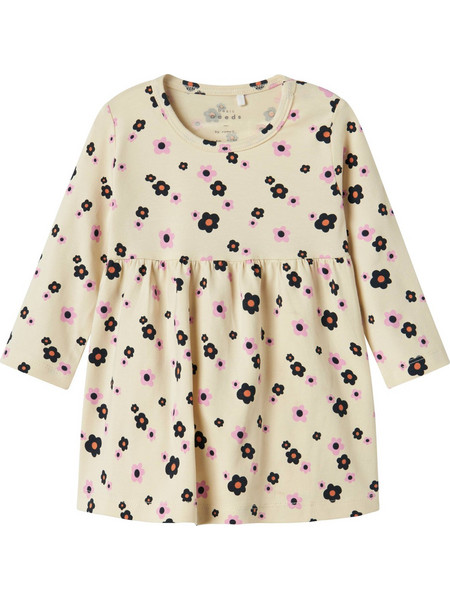 ΒΡΕΦΙΚΟ ΦΟΡΕΜΑ NAME IT NBFVANDORA LS DRESS BOX - ΕΚΡΟΥ