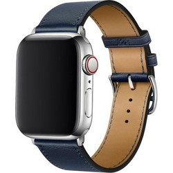 Devia Elegant PU Λουράκι Δερμάτινο Black (Apple Watch 38 / 40 / 41mm)