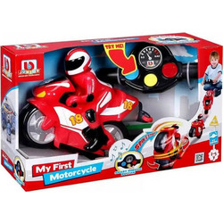 Bburago Junior My First Motocycle Τηλεκατευθυνόμενη Μοτοσυκλέτα Κόκκινη 16-95001