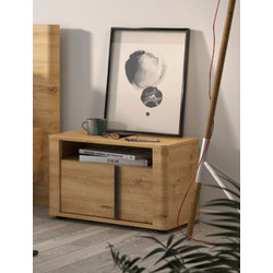 Confidence Κομοδίνο 57x37x39εκ. Artisan Oak