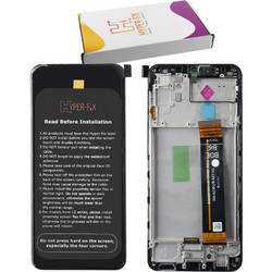 ΟΘΟΝΗ SAMSUNG A236 A23 5G COMPLETE LCD ME FRAME HF-GH82-29734A BLACK HYPER-FIX SERVICE PACK