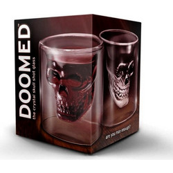 Ποτηράκι Σφηνάκι Mikamax Skull Shot Glass 60ml