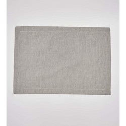 Pennie Tavira Σουπλά Υφασμάτινο Γκρι 50x35cm 051846-13 ref10279882