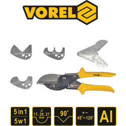 VOREL ΨΑΛΙΔΙ 5 ΣΕ 1 48350 220MM (21148350)