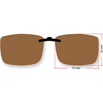 T-Cook T.COOK CLIP ON SUNGLASSES BROWN (57Χ41) 4263