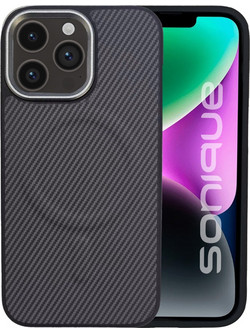 Sonique Magnetic CarbonMag Pro Θήκη Grey (iPhone 14 Pro Max)