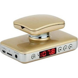 BT68 car mp3 Bluetooth player Κάρτα διπλής USB μουσικής αυτοκινήτου Κλήση hands-free Χρυσό