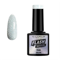 Elixir Flash 1146 Abalone Glitter Ημιμόνιμο Βερνίκι Νυχιών 8ml