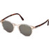 Tom Ford FT0539 45N Ανδρικά Γυαλιά Ηλίου Στρογγυλά Κοκάλινα Καφέ με Γκρι Degradee Φακό