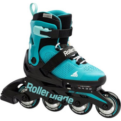 Rollerblade Microblade Inline Rollers Μαύρα Τιρκουάζ 43.072219