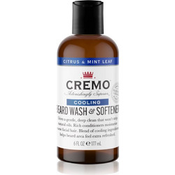 Cremo 2 in 1 Beard Wash & Softener σαμπουάν για τα γένια για άντρες Citrus & Mint Leaf 177 ml