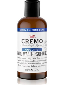 Cremo 2 in 1 Beard Wash & Softener σαμπουάν για τα γένια για άντρες Citrus & Mint Leaf 177 ml