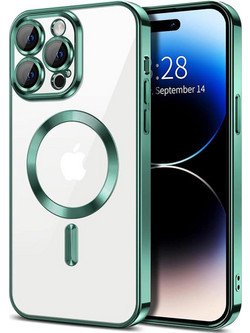 Techsuit Luxury Crystal MagSafe - θήκη για Apple iPhone 16 Pro Max - Διάφανο