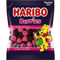 Haribo ζελεδάκια Berries, 100g (HA.ZE.BE.002)