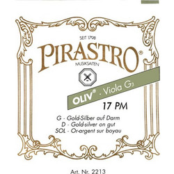 Pirastro Oliv 221021 Σετ 4 Χορδές Βιόλας Medium Tension