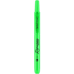 Writech Μαρκαδόρος Υπογράμμισης Κουμπί Πλακέ 1-4mm Retractable Neon Green 545717