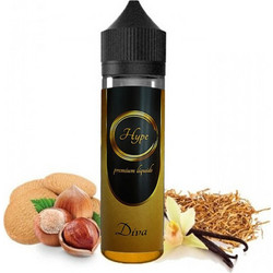 Hype Diva 12/60ml (Καπνός, Μπισκότο, Βανίλια, Φουντούκι) (Flavour Shots)